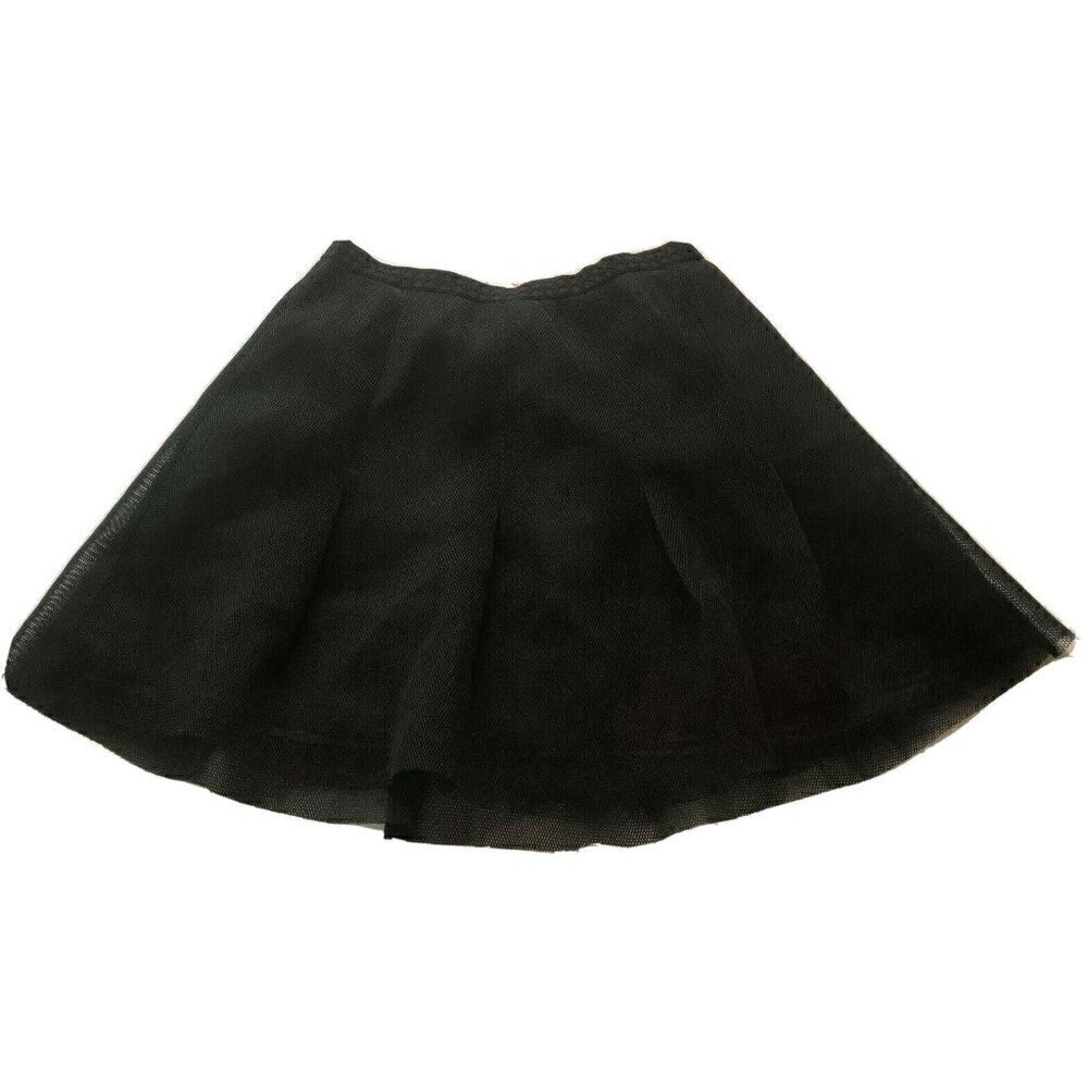 Nasty Gal Moon Black Womens Mesh She Bop A line Skirt Size S A33 - Picture 9 of 12